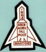 An actual Boy Scout troops' badge (Brantford)