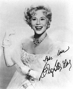 A very young Eva Gabor, autographed photo