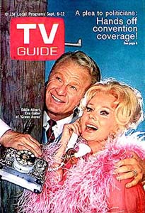 Oliver and Lisa on the cover of TV Guide Magazine