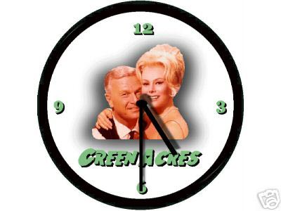 A Green Acres Wall Clock