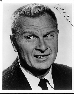 An autographed photo of Eddie Albert (pre-Green Acres)