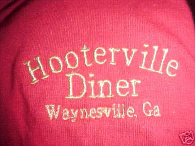 Hooterville Diner Monogrammed Shirt