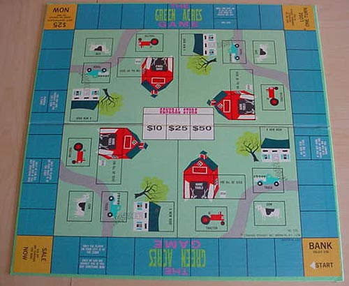 The Green Acres Board Game...The Board