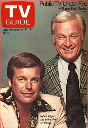 Eddie Albert Promoting his Show Switch on TV Guide