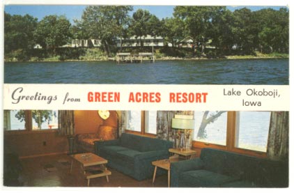 A Postcard from The Green Acres Resort