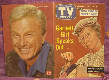 A New Zealand TV Guide with Oliver and Granny