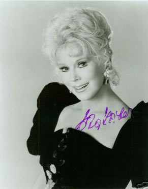 Another Autographed Eva Gabor Photo
