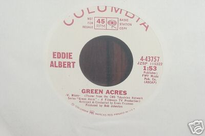 A 45 of the Green Acres Theme Song (White label)