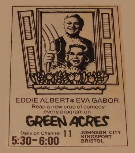 A Green Acres Print Ad