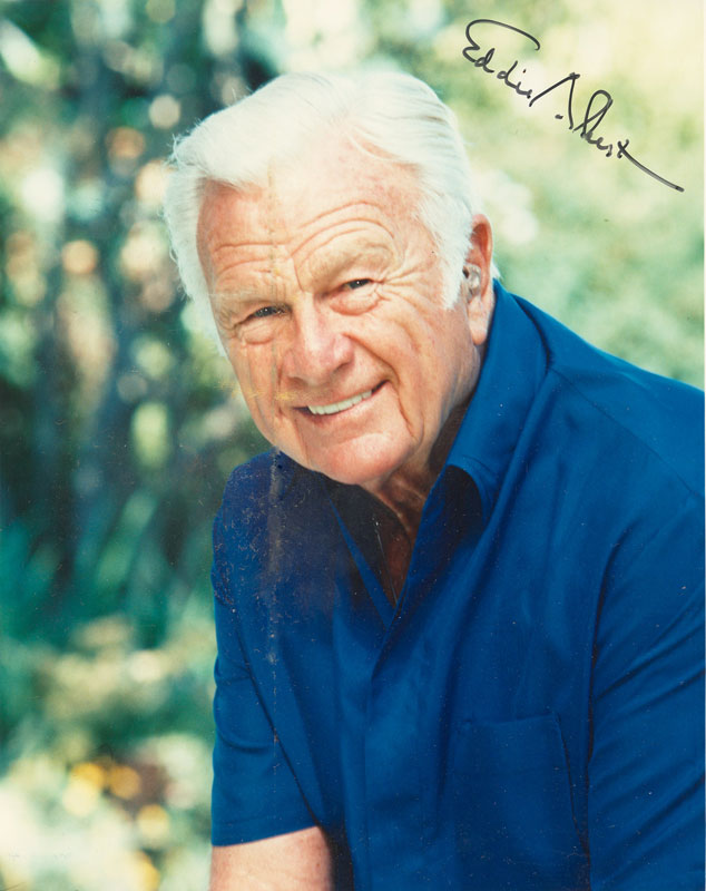An Autographed Eddie Albert Photo