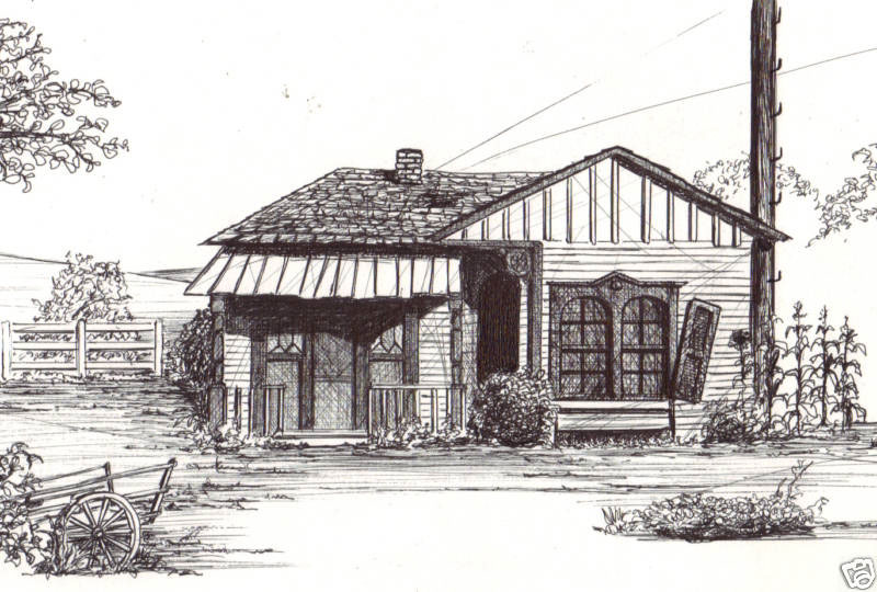A Fan`s Rendering of the Famous House